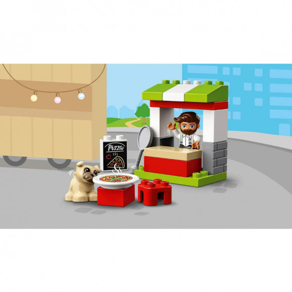 Конструктор LEGO DUPLO 10927 Town Киоск-пиццерия в Калуге