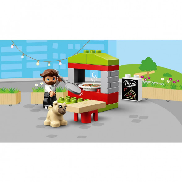 Конструктор LEGO DUPLO 10927 Town Киоск-пиццерия в Калуге