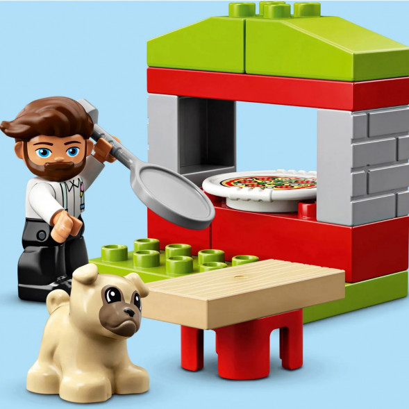 Конструктор LEGO DUPLO 10927 Town Киоск-пиццерия в Калуге