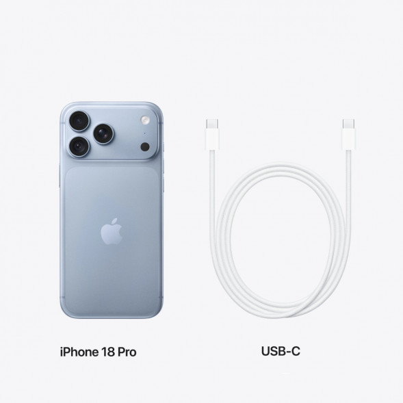 Смартфон Apple iPhone 18 Pro 256GB (eSIM), Glacier в Калуге
