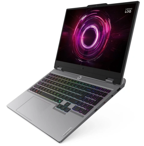 Ноутбук Lenovo LOQ 15AHP10 (83JG003EPB) (15.6 &amp;quot;, Ryzen 7 250 3.3 ГГц, 8 ядер, 16 Гб DDR5, 512 Гб SSD, GeForce RTX 5050, Windows 11 Home), Серый в Калуге