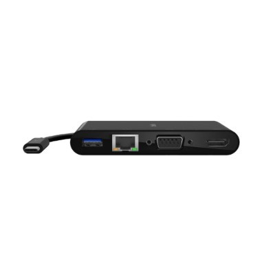 Док-станция Belkin USB-C Multimedia + Charge Adapter AVC004btBK, черный в Калуге