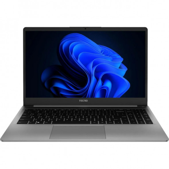 Ноутбук TECNO MegaBook K15SDA (15.6&amp;quot;, IPS, AMD Ryzen 5 7430U 2.3ГГц, 6 ядер, 16ГБ DDR4, 512ГБ SSD, AMD Radeon Graphics, Windows 11 Home), серый в Калуге