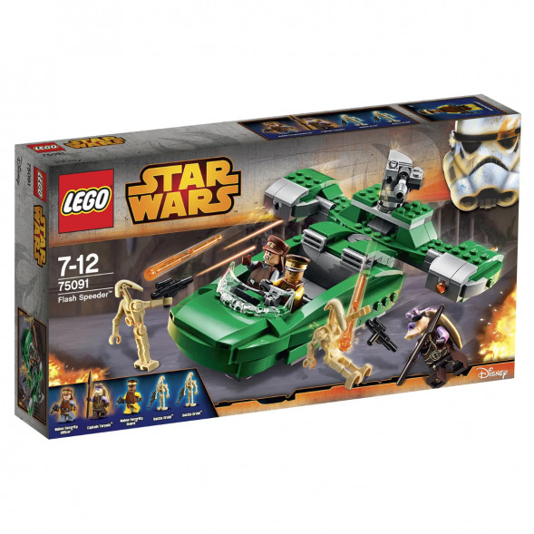 Конструктор LEGO Star Wars 75091 Флэш-спидер в Калуге