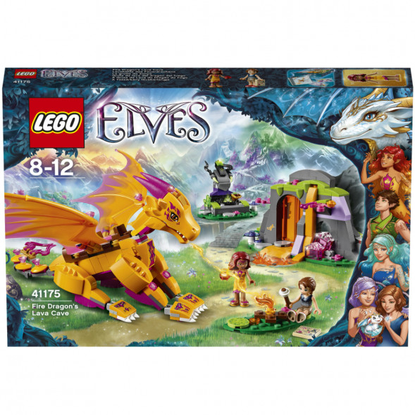 Конструктор LEGO Elves 41175 Лавовая пещера дракона огня в Калуге