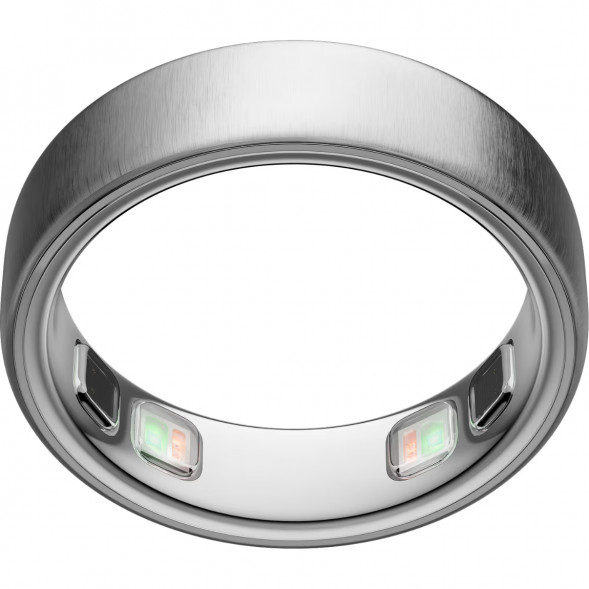 Умное кольцо Oura Ring 5 (размер 7), матовое серебро/Brushed Silver в Калуге