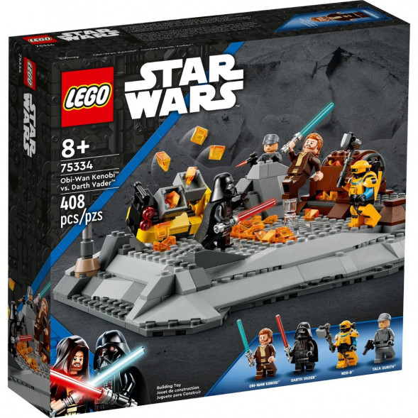 Конструктор LEGO Star War 75334 Оби-Ван Кеноби против Дарта Вейдера в Калуге