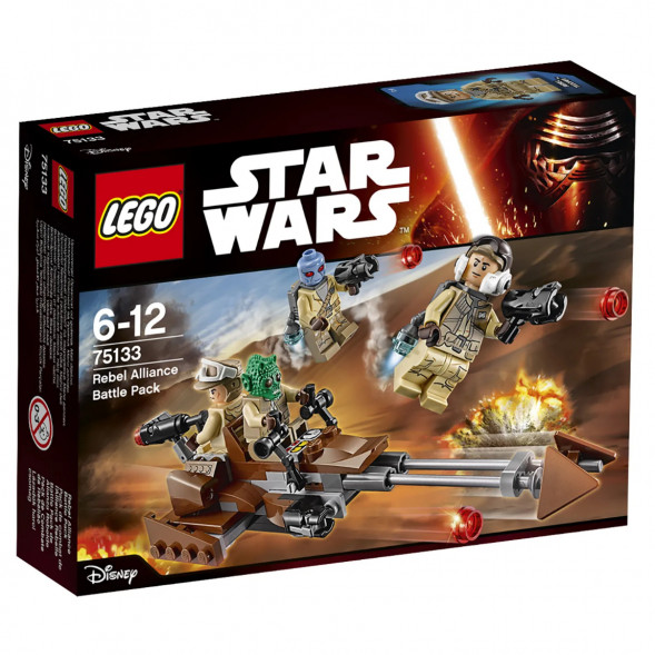 Конструктор LEGO Star Wars 75133 Боевой набор Повстанцев в Калуге
