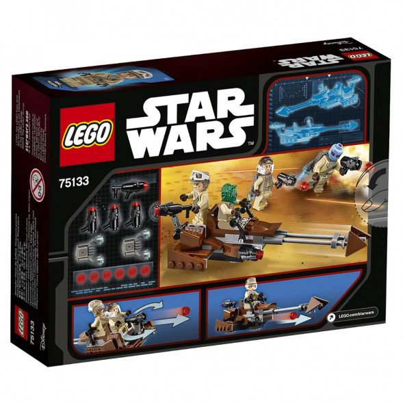 Конструктор LEGO Star Wars 75133 Боевой набор Повстанцев в Калуге