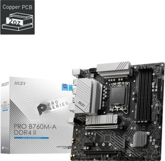 Материнская плата MSI PRO B760M-A DDR4 II в Калуге