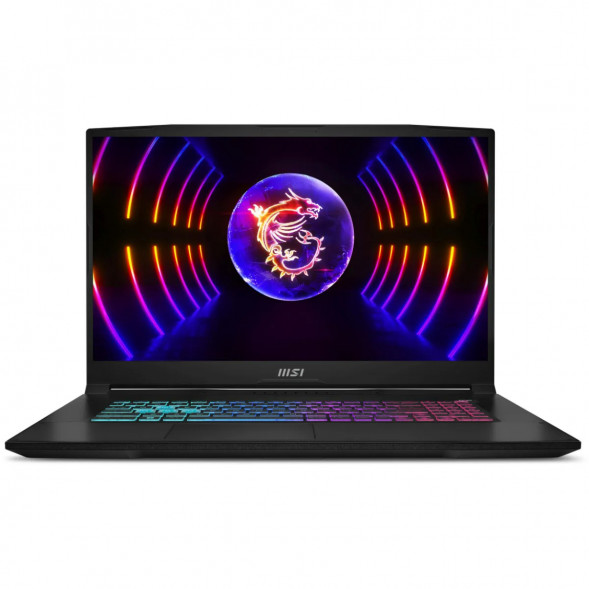 Ноутбук MSI Katana 17 B13VEK-1624XRUY (17.3&amp;quot;, IPS, Intel Core i5 13420H 2.1ГГц, 8 ядер, 16ГБ DDR5, 512ГБ SSD, NVIDIA GeForce RTX 4050 - 6 ГБ, без ОС), черный в Калуге