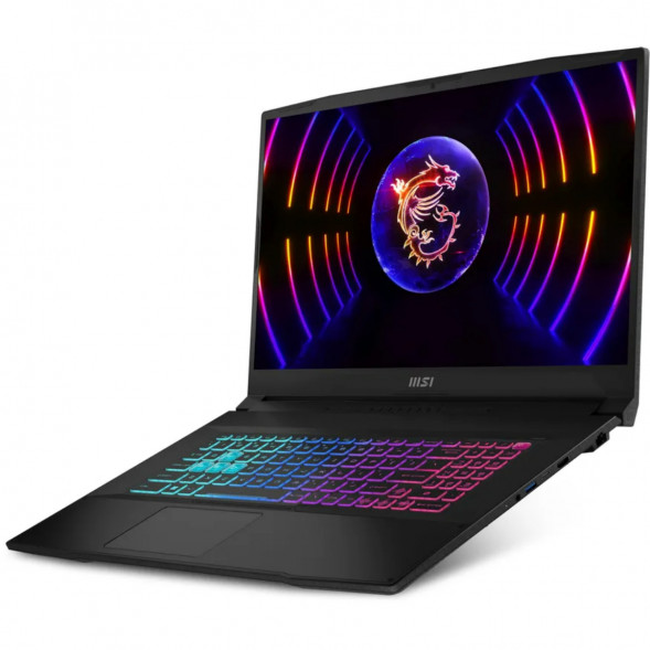 Ноутбук MSI Katana 17 B13VEK-1624XRUY (17.3&amp;quot;, IPS, Intel Core i5 13420H 2.1ГГц, 8 ядер, 16ГБ DDR5, 512ГБ SSD, NVIDIA GeForce RTX 4050 - 6 ГБ, без ОС), черный в Калуге
