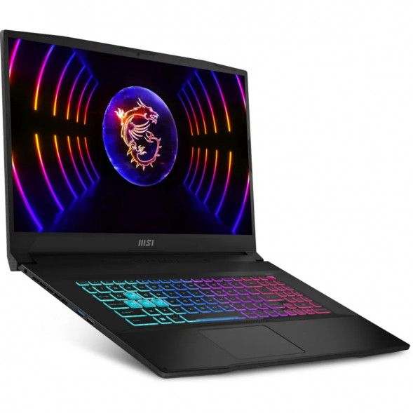 Ноутбук MSI Katana 17 B13VEK-1624XRUY (17.3&amp;quot;, IPS, Intel Core i5 13420H 2.1ГГц, 8 ядер, 16ГБ DDR5, 512ГБ SSD, NVIDIA GeForce RTX 4050 - 6 ГБ, без ОС), черный в Калуге