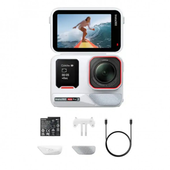 Экшн-камера Insta360 Ace Pro 2, Arctic White в Калуге