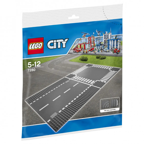 Конструктор LEGO City 7280 Прямая дорога и перекрёсток в Калуге