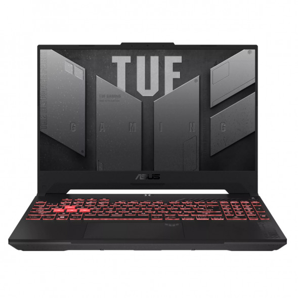 Ноутбук ASUS TUF Gaming A17 FA707NUG-HX156 (17.3&amp;quot;, IPS, 6 ядер, AMD Ryzen 7 7445HS 3.2 ГГц, 16 ГБ DDR5, SSD 512 ГБ, NVIDIA GeForce RTX 4050 - 6 ГБ, без ОС), черный в Калуге