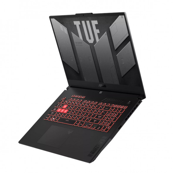 Ноутбук ASUS TUF Gaming A17 FA707NUG-HX156 (17.3&amp;quot;, IPS, 6 ядер, AMD Ryzen 7 7445HS 3.2 ГГц, 16 ГБ DDR5, SSD 512 ГБ, NVIDIA GeForce RTX 4050 - 6 ГБ, без ОС), черный в Калуге