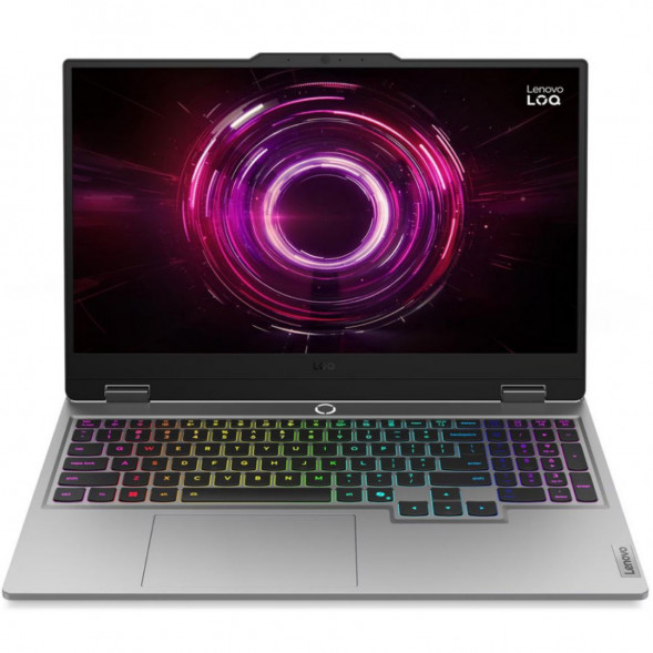 Ноутбук Lenovo LOQ 15AHP10 (83JG003DPB) (15.6&amp;quot;,  IPS, AMD Ryzen 5 220, 6 ядер, 16 ГБ DDR5, SSD 512 ГБ, NVIDIA GeForce RTX 5050 - 8 ГБ, без ОС), серый в Калуге