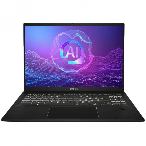 Ноутбук трансформер MSI Summit Pro 16 AI A2HVETG-085RU (16&amp;quot;, IPS, Intel Core Ultra 7 255H 2ГГц, 16 ядер, 32ГБ LPDDR5, 1ТБ SSD, NVIDIA GeForce RTX 4050 - 6 ГБ, Windows 11 Pro), черный в Калуге