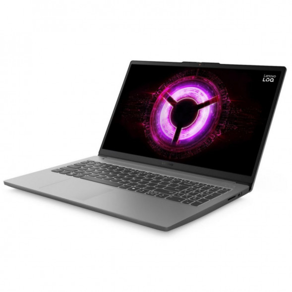 Ноутбук Lenovo LOQ 15ARP10E (83S0007FUS) (15.6&amp;quot;, IPS, AMD Ryzen 7 170 3.2 ГГц, 8 ядер, 16 ГБ DDR5, SSD 512 ГБ, NVIDIA  GeForce RTX 4050 - 6 ГБ, Windows 11 Home), серый в Калуге