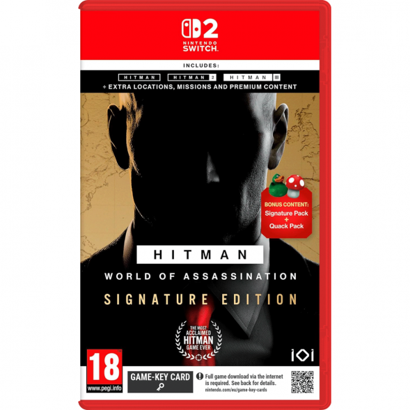 Игра Hitman World of Assassination Signature Edition [Nintendo Switch 2, русские субтитры] в Калуге