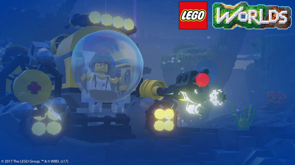 Игра LEGO Worlds [PS4, английская версия] в Калуге