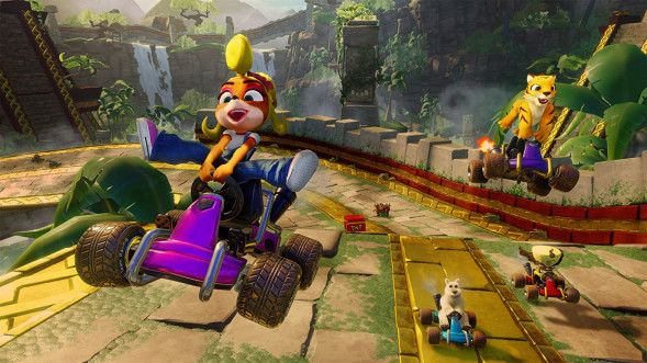 Игра Crash Team Racing Nitro-Fueled для Nintendo Switch, картридж в Калуге