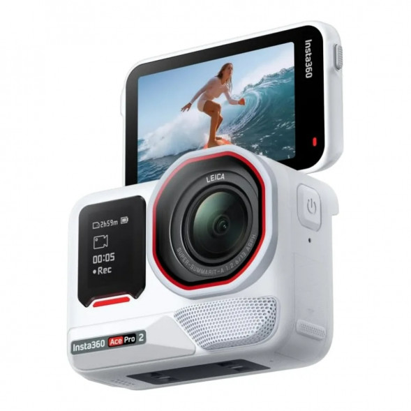 Экшн-камера Insta360 Ace Pro 2 Single Battery Xplorer Bundle, Arctic White в Калуге