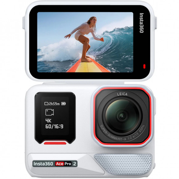 Экшн-камера Insta360 Ace Pro 2 Single Battery Xplorer Bundle, Arctic White в Калуге