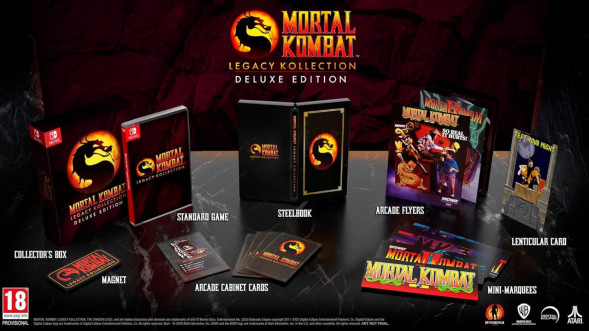 Игра Mortal Kombat: Legacy Kollection. Deluxe Edition [Nintendo Switch, английская версия] в Калуге