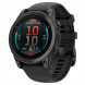 Умные часы Garmin Fenix E 47мм Amoled Slate Grey Steel с чёрным силиконовым ремешком 010-03025-01 в Калуге
