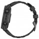 Умные часы Garmin Fenix E 47мм Amoled Slate Grey Steel с чёрным силиконовым ремешком 010-03025-01 в Калуге
