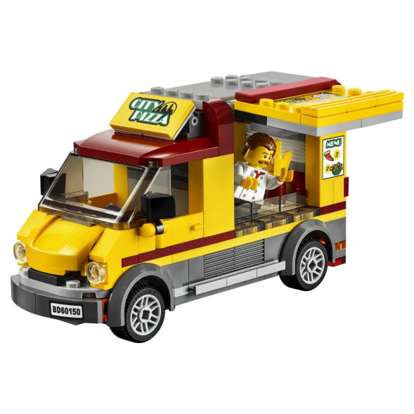Конструктор LEGO City Great Vehicles 60150 Фургон-пиццерия в Калуге