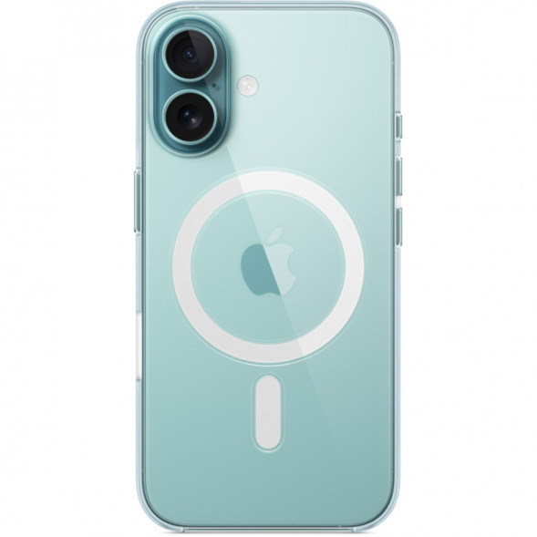 Чехол Apple Clear Case with MagSafe для iPhone 16 Plus, прозрачный (MA7D4ZM/A) в Калуге