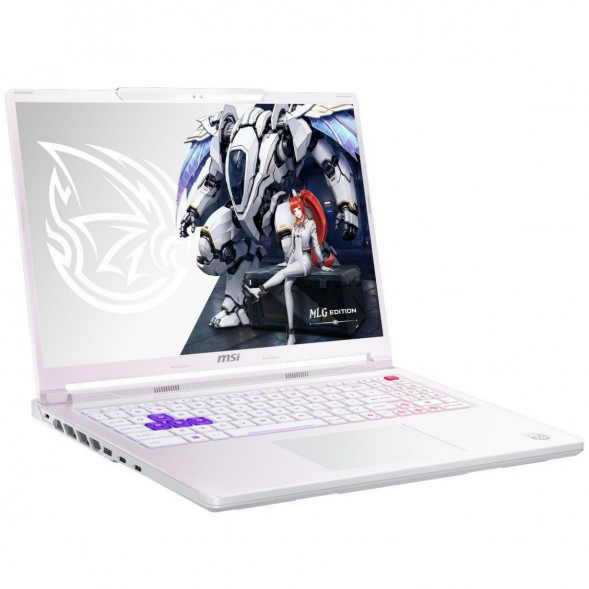 Ноутбук MSI Crosshair A16 HX MLG Edition E8WFK-090XRUY (16&amp;quot;, IPS, AMD Ryzen 9 8940HX 2.4ГГц, 16 ядер, 16ГБ DDR5, 1ТБ SSD, NVIDIA GeForce RTX 5060 - 8 ГБ, без ОС), белый в Калуге