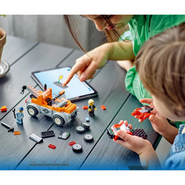 Конструктор LEGO City 60435 Ремонт эвакуаторов и спортивных автомобилей в Калуге