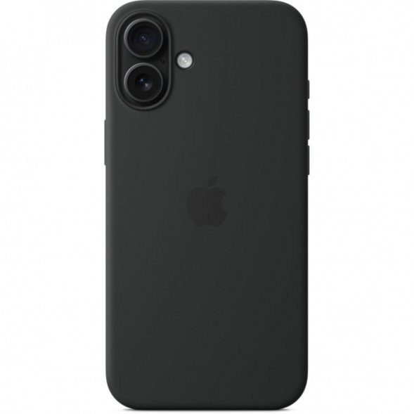 Чехол Apple для iPhone 16 Plus Silicone MagSafe, черный (MYY93ZM/A) в Калуге