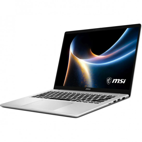 Ноутбук MSI Modern 14S AI+ G3MG-011XRU (14&amp;quot;, OLED, Intel Core Ultra 5 322 2.5ГГц, 6 ядер, 16ГБ DDR5, 512ГБ SSD, Intel Graphics, без ОС), серебристый в Калуге
