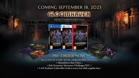 Игра Gloomhaven. Mercenaries Edition [PS4, английская версия] в Калуге