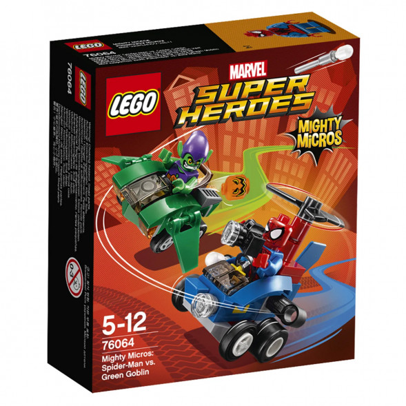 Конструктор LEGO Super Heroes 76064 Человек‑паук против Зелёного Гоблина в Калуге