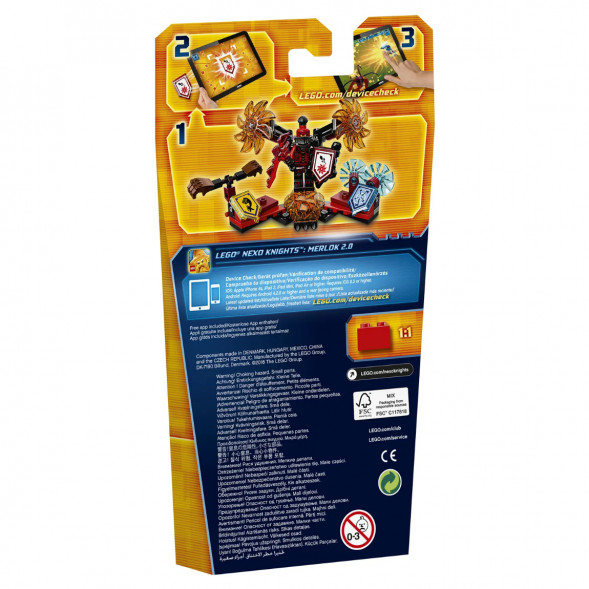 Конструктор LEGO Nexo Knights 70338 Генерал Магмар — Абсолютная сила в Калуге