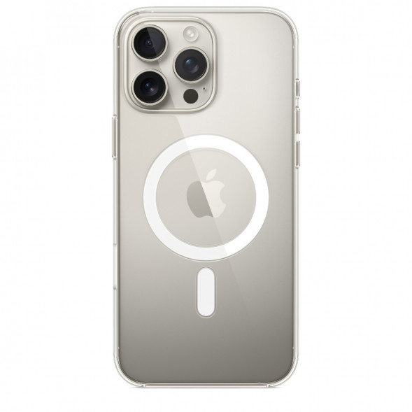 Чехол Apple Clear Case with MagSafe для iPhone 16 Pro Max, прозрачный (MA7F4ZM/A) в Калуге