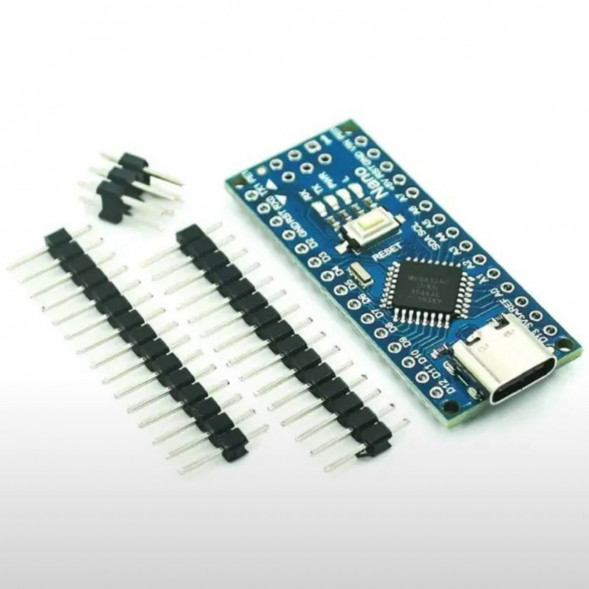 Микроконтроллер Arduino NANO TYPE-C V3.0 (совместимый) Atmega328 CH340 в Калуге