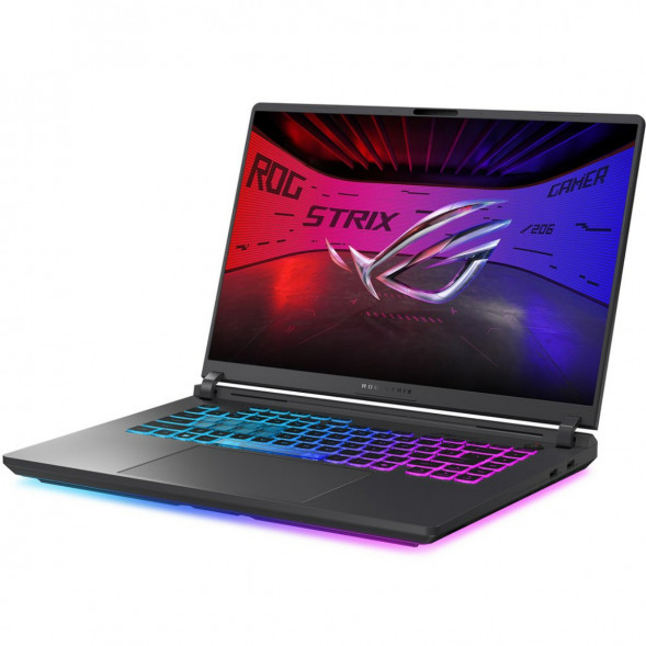 Ноутбук игровой ASUS ROG Strix G16 G615JMR-TS415 (16&amp;quot;, IPS, Intel Core i7-14650HX 2.2ГГц, 16-ядерный, 16ГБ DDR5, 512 ГБ SSD, NVIDIA GeForce RTX 5060 - 8 ГБ, без ОС), серый в Калуге