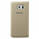 Чехол для Samsung Galaxy S6 S-View Cover (EF-CG920BFE), Gold в Калуге