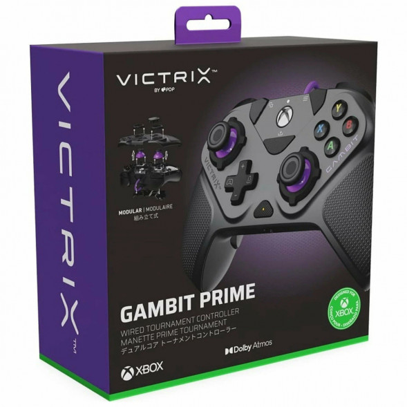 Проводной геймпад PDP Victrix Gambit Prime Tournament Controller Xbox One/Series/PC, черный в Калуге