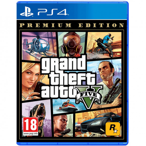 Grand Theft Auto V Premium Edition [PS4, русские субтитры] в Калуге