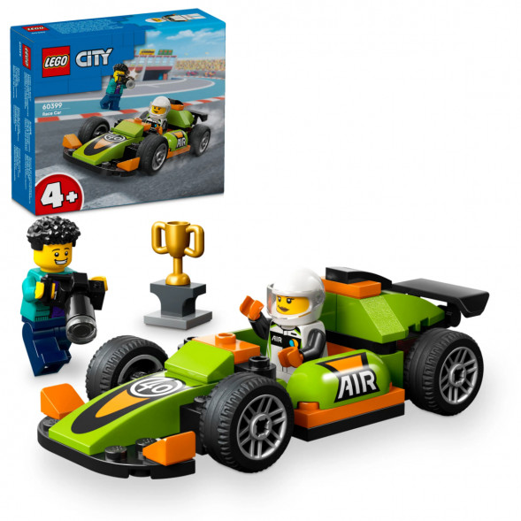 Конструктор LEGO City 60399 Зеленый Гоночный автомобиль в Калуге