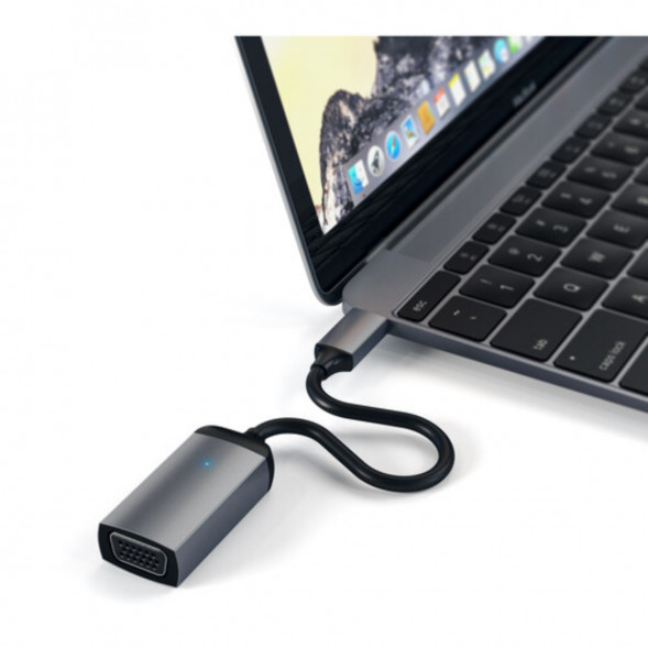 Адаптер Satechi USB Type-C to VGA , Space Gray в Калуге