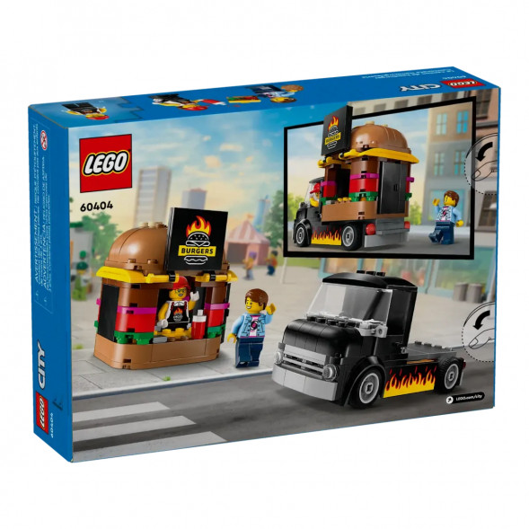 Конструктор LEGO City 60404 Бургерная на колесах в Калуге